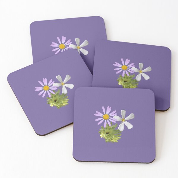 Item preview, Green, White and Violet Wildflowers designed and sold by STHogan2.