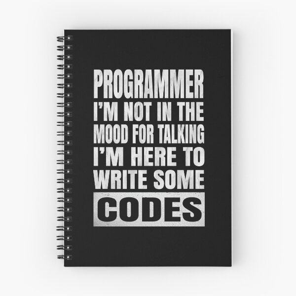 Item preview, Programmer I'm Not In The Mood For Talking - Funny Coding print designed and sold by Grabitees.