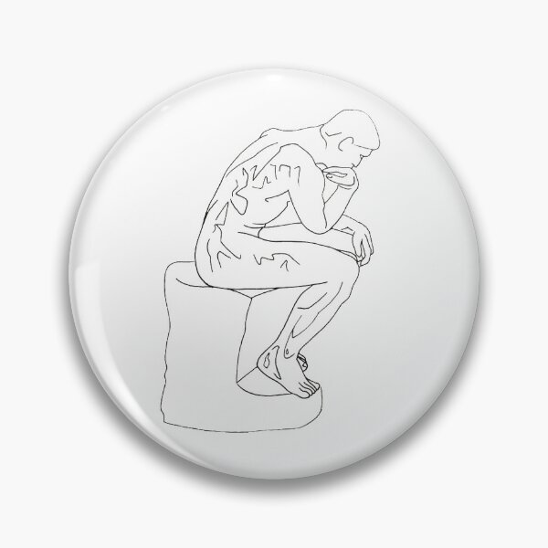 Item preview, The Thinker Drawing designed and sold by anon-artist.