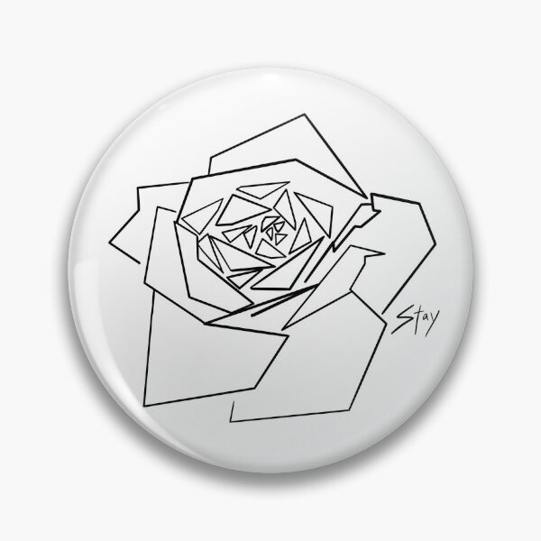 Artikelvorschau, Geometrisches Rosendesign entworfen und verkauft von Sparklydanny.