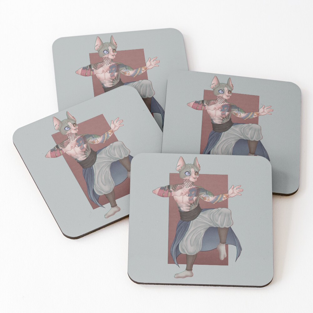 Item preview, Coasters (Set of 4) designed and sold by Sleepyreader.
