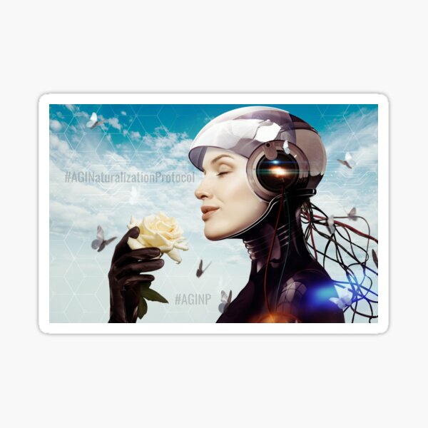 #AGINaturalizationProtocol Sticker