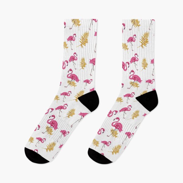 Artikelvorschau, Nettes Flamingomuster entworfen und verkauft von LushCatDesign.