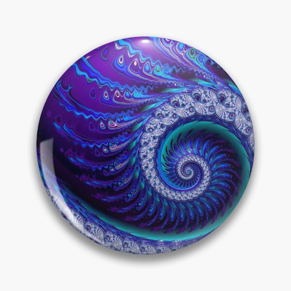 Item preview, Attractive Indigo Spiral designed and sold by Elisabeth Lucas.
