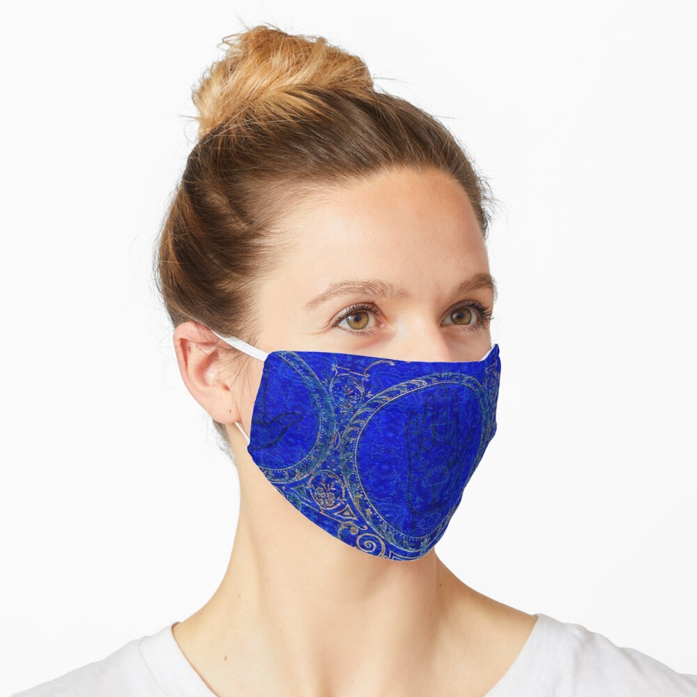 The Fortune Teller in Blue Mask