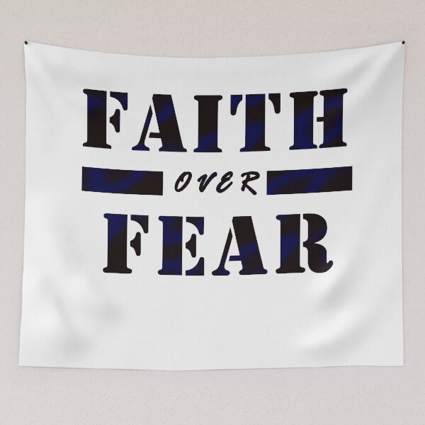 Item preview, Faith Over Fear T-Shirt designed and sold by Vitalogy.