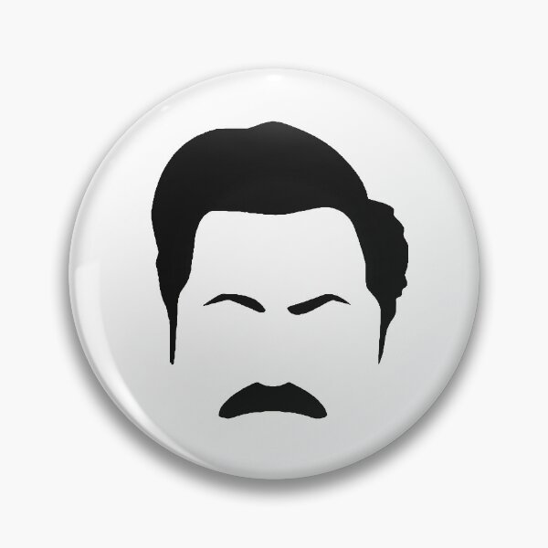 Item preview, Minimalist Ron Swanson designed and sold by bibliophan.