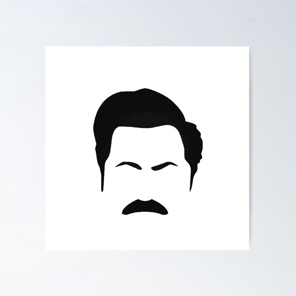 Artikelvorschau, Minimalist Ron Swanson entworfen und verkauft von bibliophan.