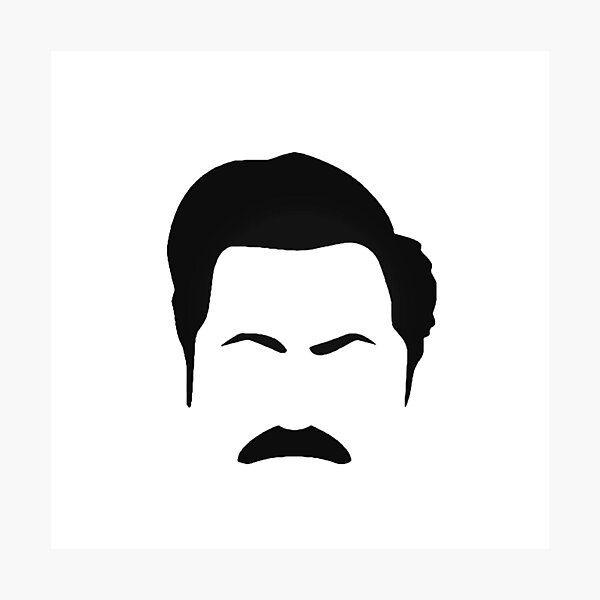 Artikelvorschau, Minimalist Ron Swanson entworfen und verkauft von bibliophan.
