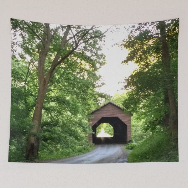 Item preview, Covered Bridge in Virginia designed and sold by thedelkartist.