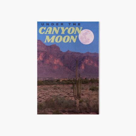 lune de canyon Impression rigide