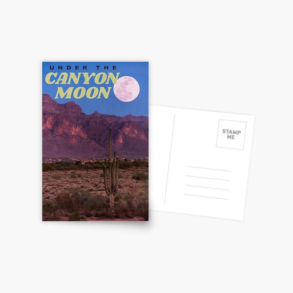 cañón luna Postal