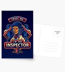 Trust The Inspector - POSTER Postcards