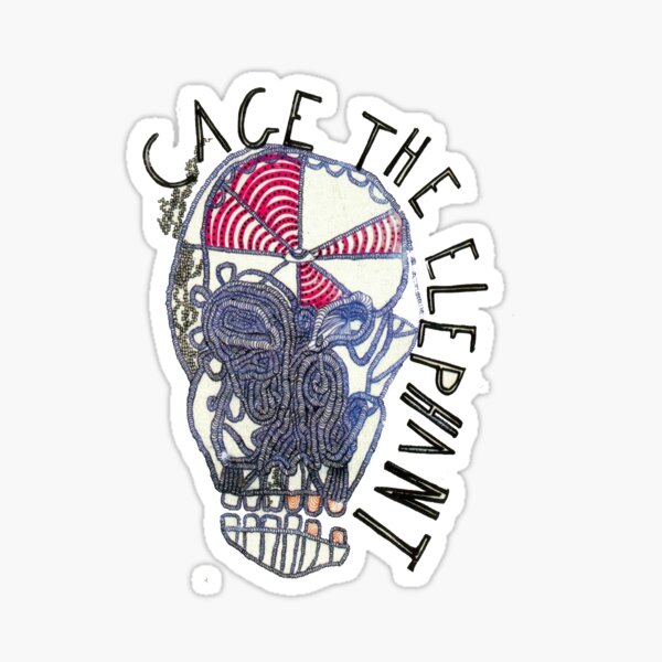 Cage l'éléphant Sticker