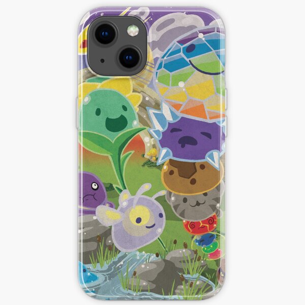 Slime Rancher All Slimes Collection iPhone Soft Case