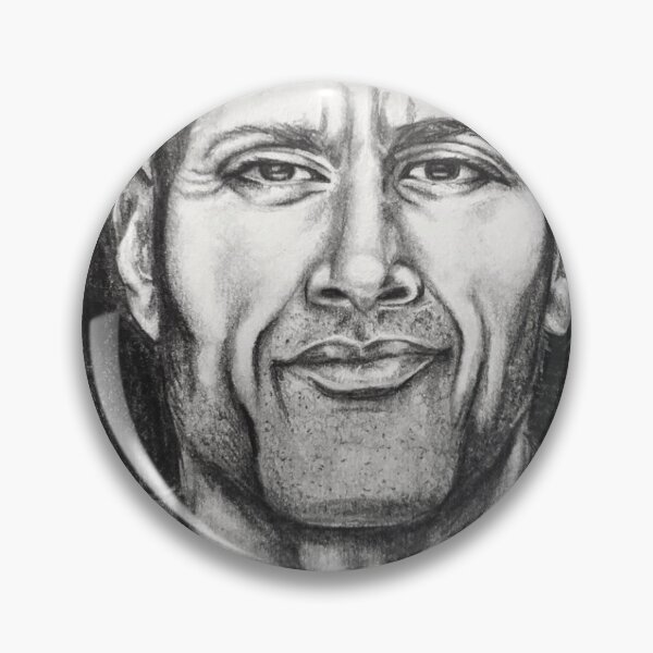 Artikelvorschau, Dwayne Johnson Porträt entworfen und verkauft von Muaevanna.