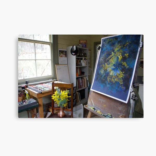 Work in Progress (A Burst of Spring) Canvas Print