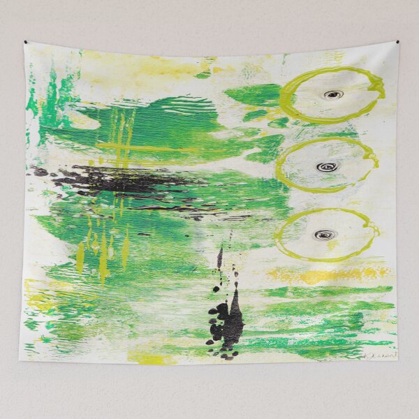 Item preview, Abstract in Greens designed and sold by KATHLEEN TENNANT ART.