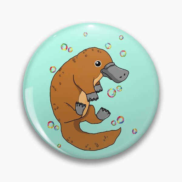 Item preview, Rainbow Bubble Platypus designed and sold by KeyaraMcCarthy.