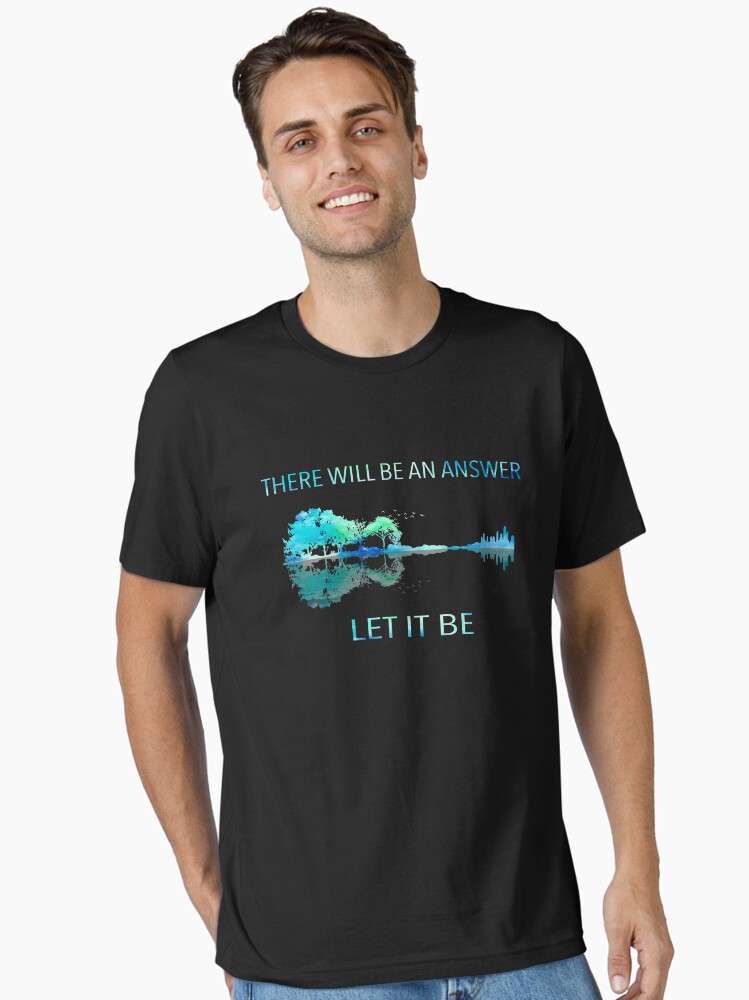 Thumbnail 2 of 7, Essential T-Shirt, There Will Be An Answer Let It Be designed and sold by mydesigns15.