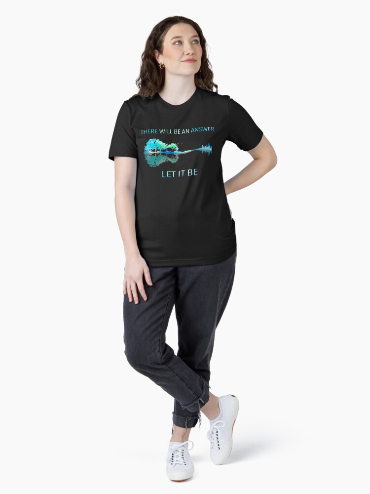 Thumbnail 4 of 7, Essential T-Shirt, There Will Be An Answer Let It Be designed and sold by mydesigns15.