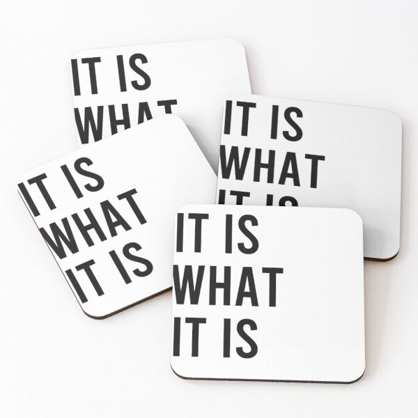 Item preview, it is what it is sticker designed and sold by l17m04.