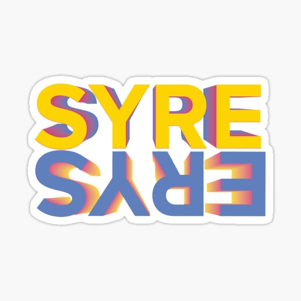 Conception de miroir SYRE / ERYS Sticker