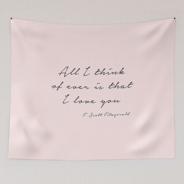 Item preview, that I love you - Fitzgerald designed and sold by corbrand.