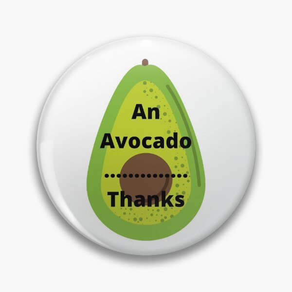 Item preview, An Avocado.........Thanks designed and sold by jfs509.