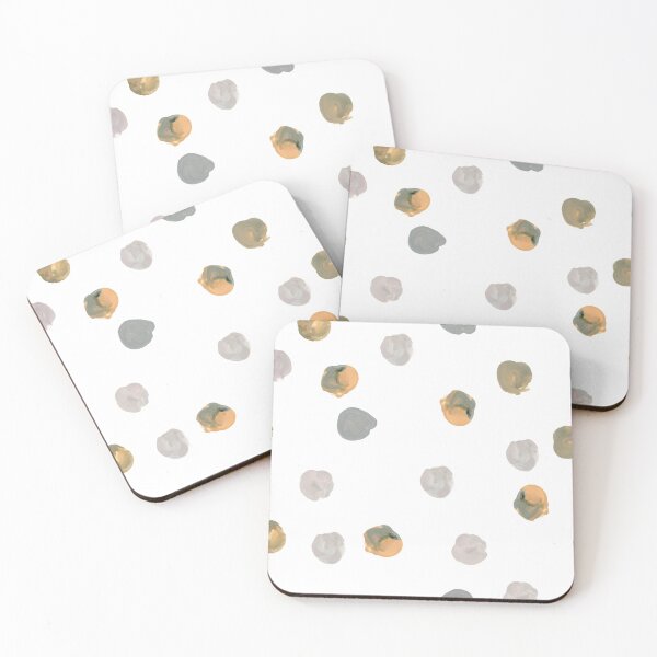 Item preview, Simple minimalism seamless pattern with gouache pastel color stains designed and sold by Dina Konovalova.