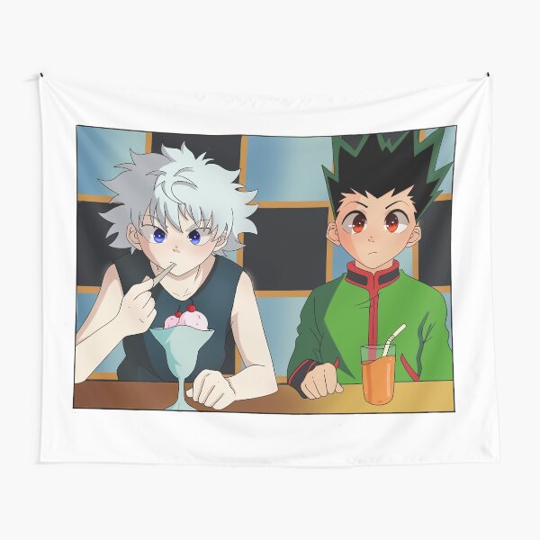 gon and killua tapestry