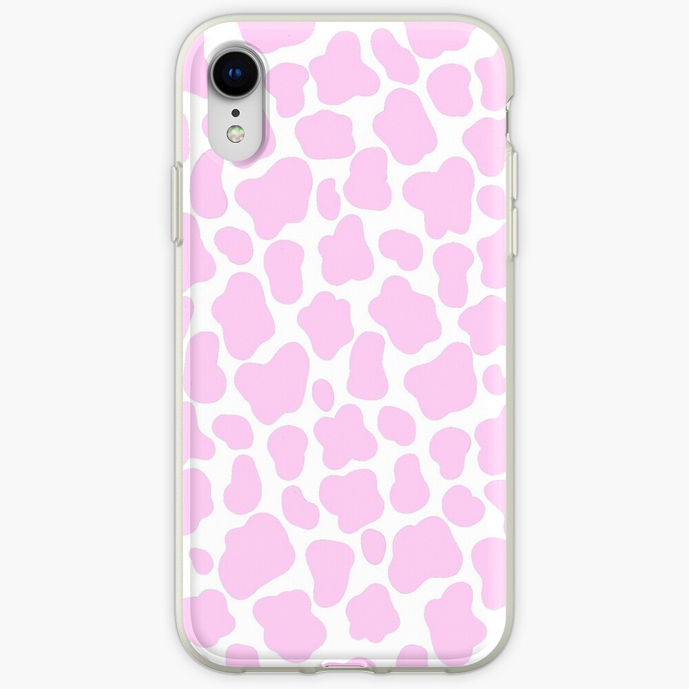 "Pink Cow Print" iPhone Case & Cover by rileyygrace Redbubble