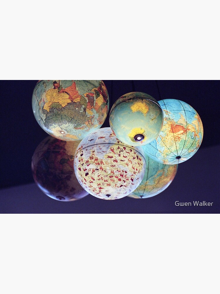 Thumbnail 7 of 7, Framed Art Print, Globes designed and sold by LGWalker.