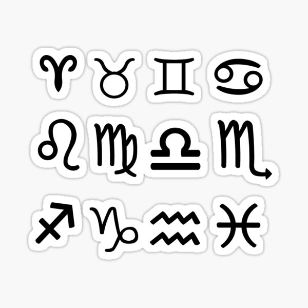 Star Signs Sticker