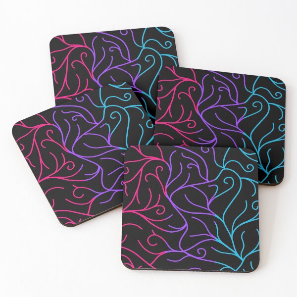 Item preview, Black Velvet, Androgyne Flag Vines designed and sold by StephOBrien.