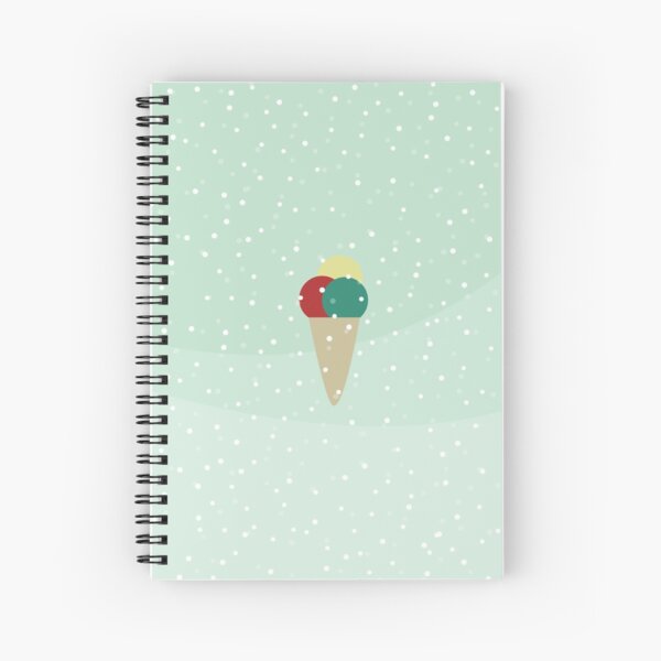 Ice cream dreams Spiral Notebook