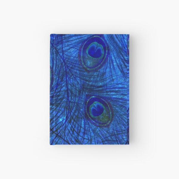 Indigo Peacock Hardcover Journal