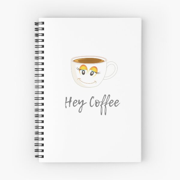 Artikelvorschau, Hey Kaffee! entworfen und verkauft von TextyQuotes.