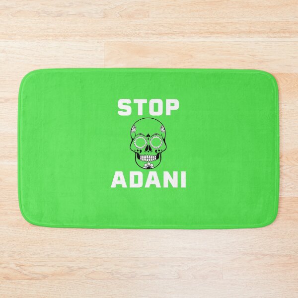 Item preview, Extinction Rebellion - Stop Adani Sugar Skull designed and sold by MandWthings.