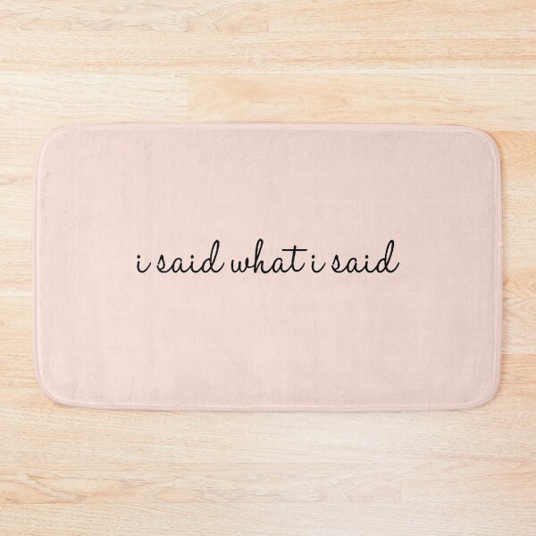 Item preview, I said what I said. Nene Leakes Real Housewives of Atlanta quote designed and sold by CRTV-byalenetoo.