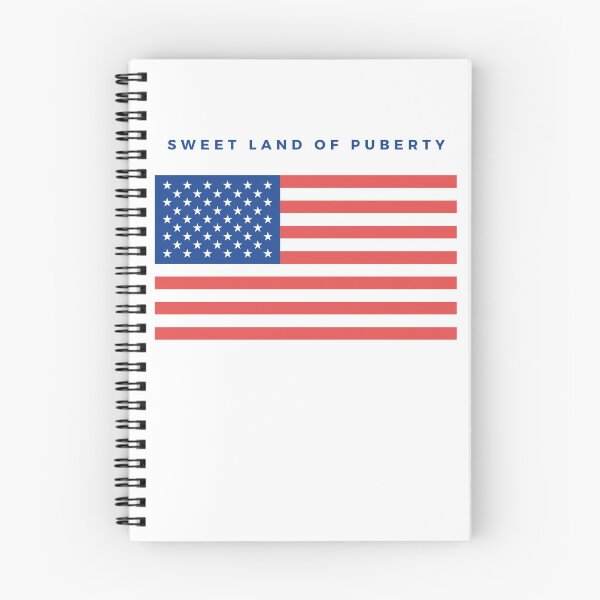 Item preview, America: Sweet land of Puberty designed and sold by TextyQuotes.