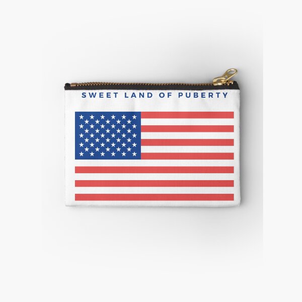 Item preview, America: Sweet land of Puberty designed and sold by TextyQuotes.