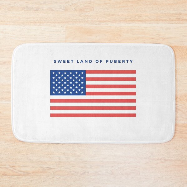 Item preview, America: Sweet land of Puberty designed and sold by TextyQuotes.