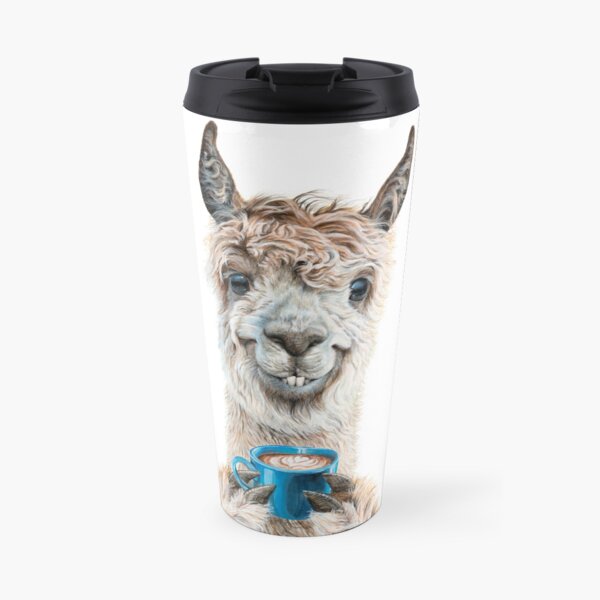 Llama Latte Travel Mug