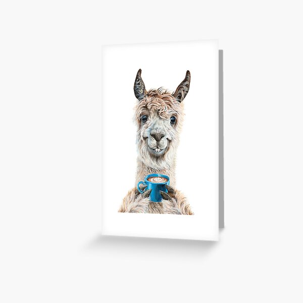 Item preview, Llama Latte designed and sold by HollySimental.