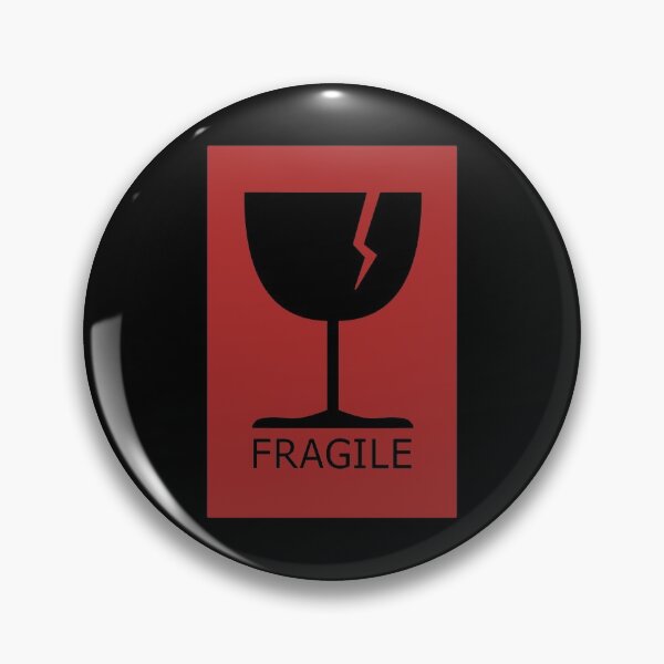 Item preview, Warning: Fragile designed and sold by zavvyartist.