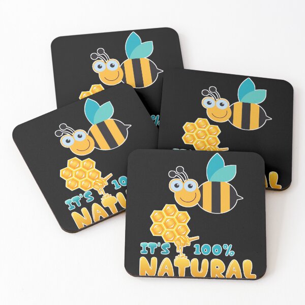 Item preview, Honey bee its 100% natural designed and sold by TopDesignArt.