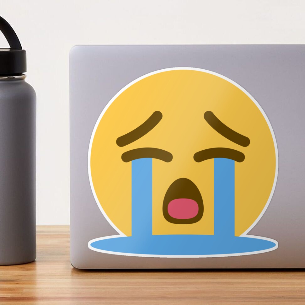 😭 Loudly Crying Face Emoji, SOB Emoji, Sobbing Emoji