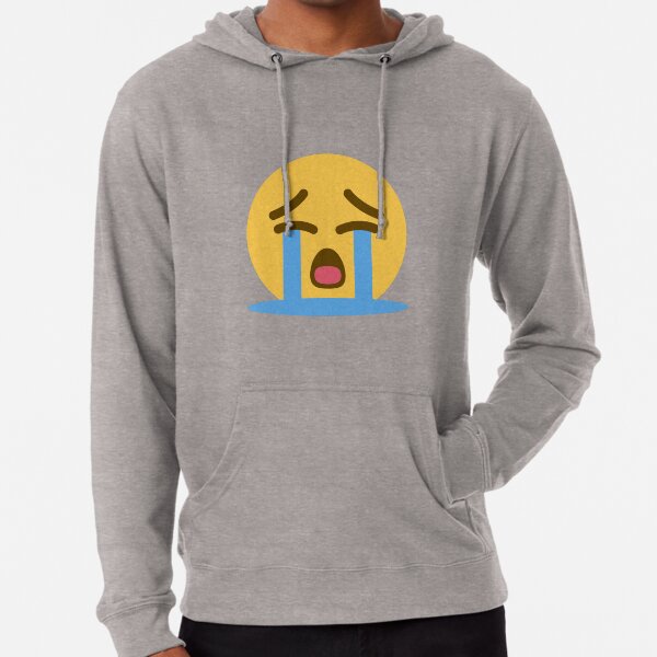 Sad sale smiley hoodie