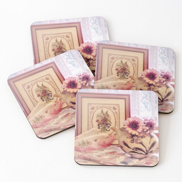 Aperçu de l'œuvre Daisies Teatime créée et vendue par wallarooimages.